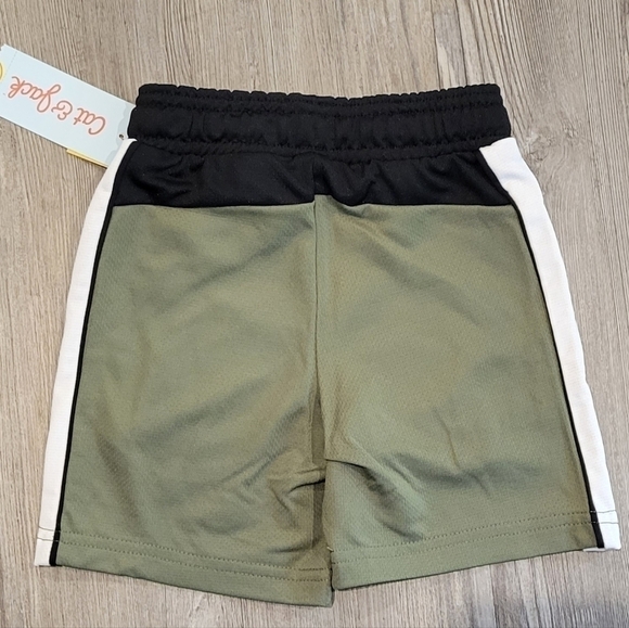Toddler Boys' Active Jogger Pull-on Shorts with Side Stripes - 2T - Picture 4 of 5